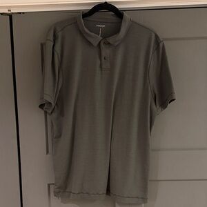 Proof Merino Gray Polo Shirt XXL